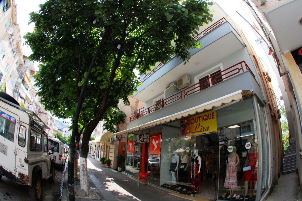 Hotel Venera Sarande Bagian luar foto